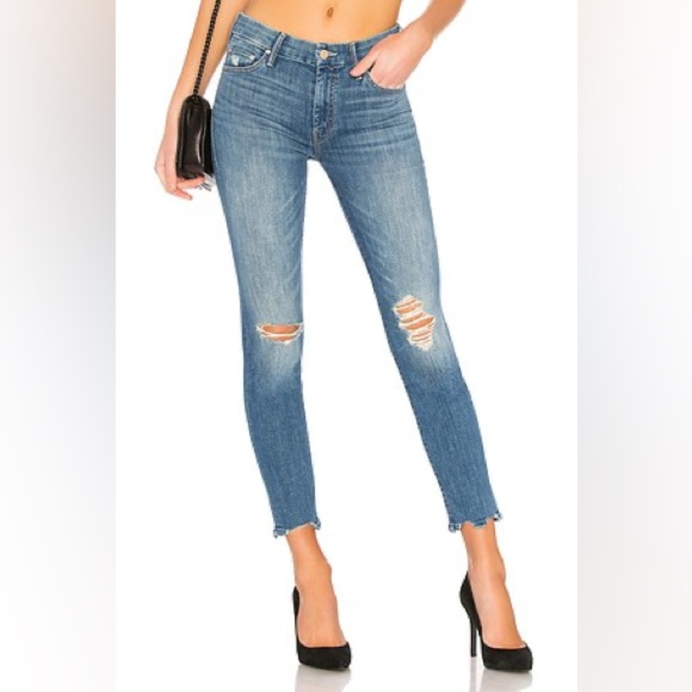 Mother The Looker Ankle Chew Jean in Mums The Word size 26